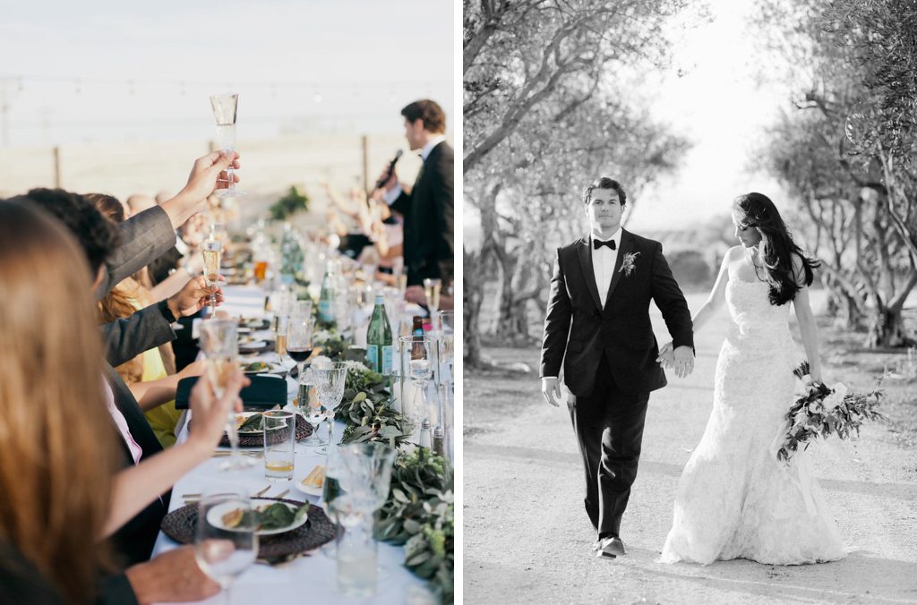 Toast at Biddle Ranch Wedding by Sandcastle Celebrations Wedding Planner