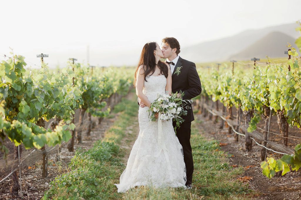 Bride and Groom at Biddle Ranch Wedding by Sandcastle Celebrations Wedding Planner