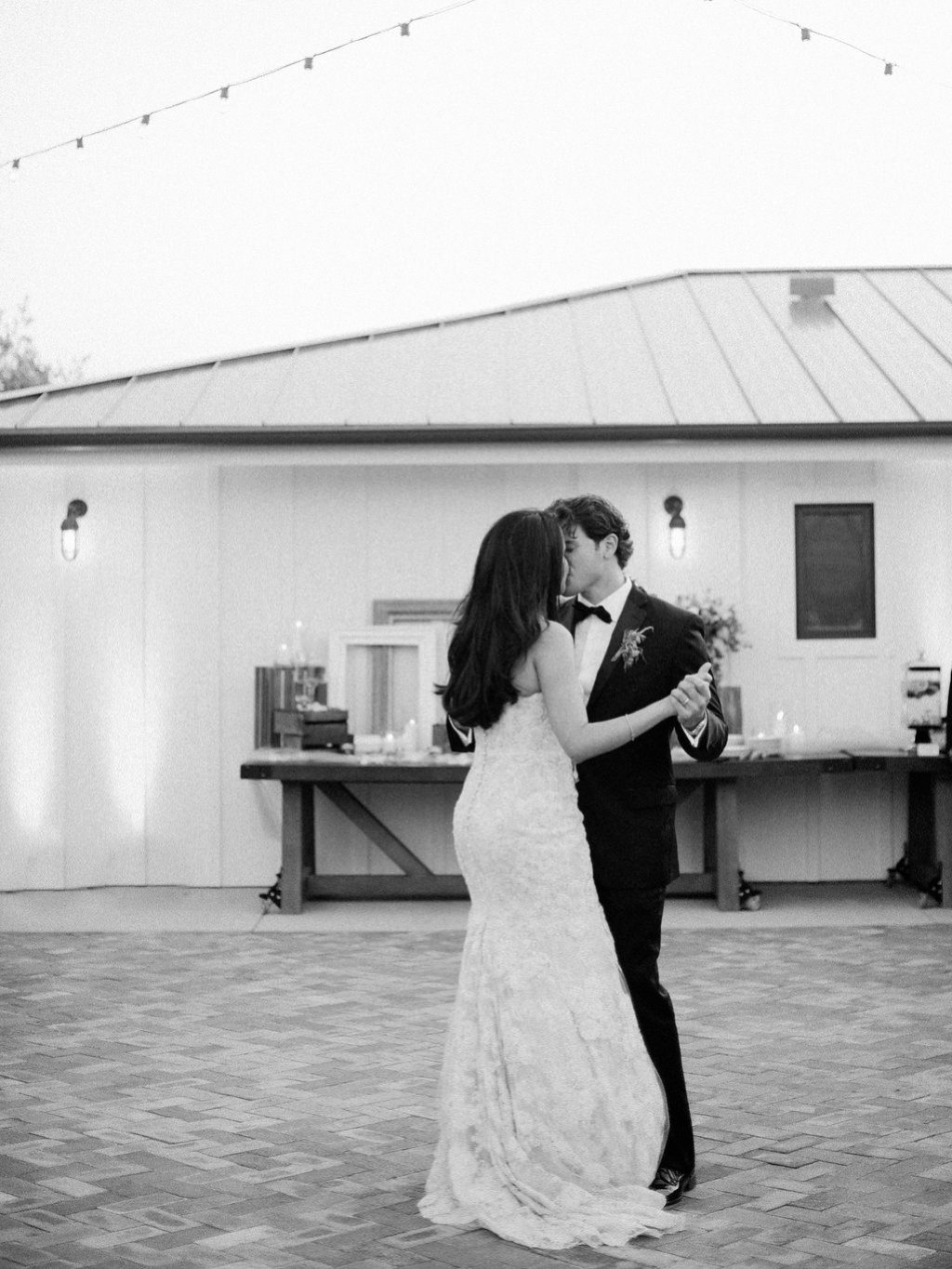 First dance at Biddle Ranch Wedding by Sandcastle Celebrations Wedding Planner