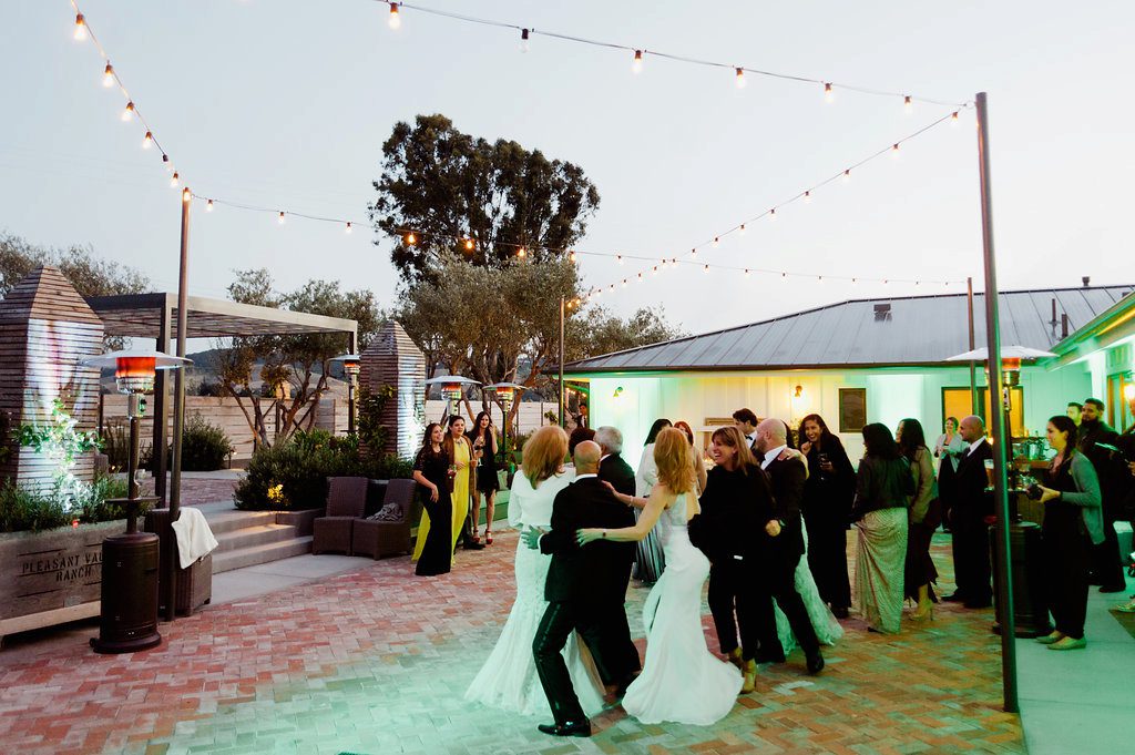 Dance at Biddle Ranch Wedding by Sandcastle Celebrations Wedding Planner