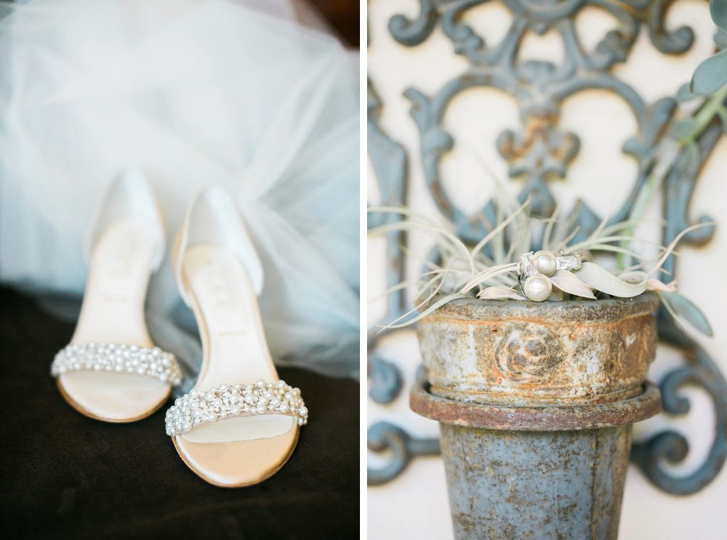 shoes at Casitas Estate Wedding by Sandcastle Celebrations Wedding Planning