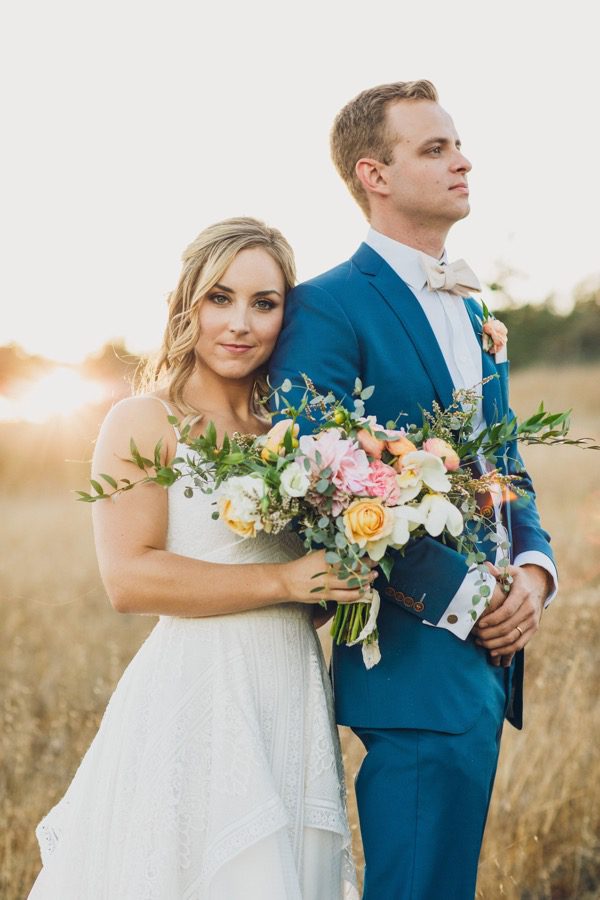 golden hour at Casitas Estate Wedding by Paso Robles Wedding Planners Sandcastle Celebrations