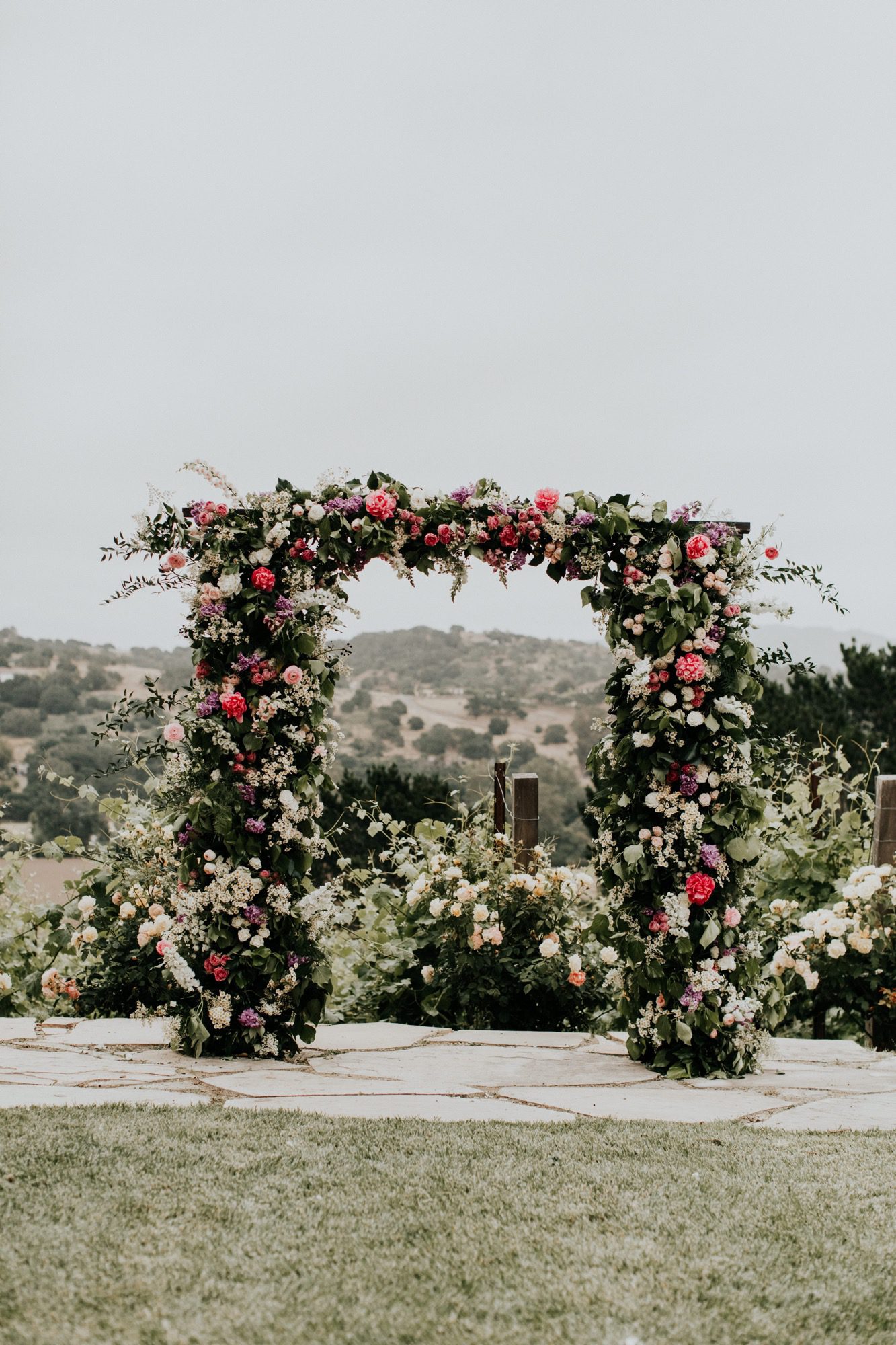 Romantic Floral Arch