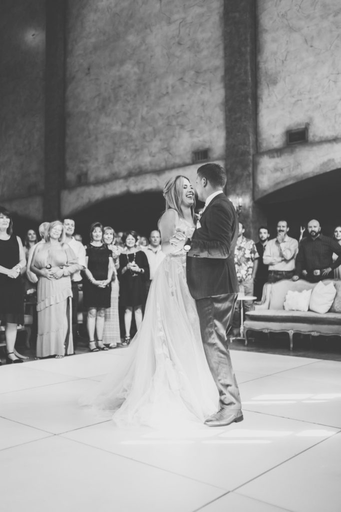 first dance black and white 