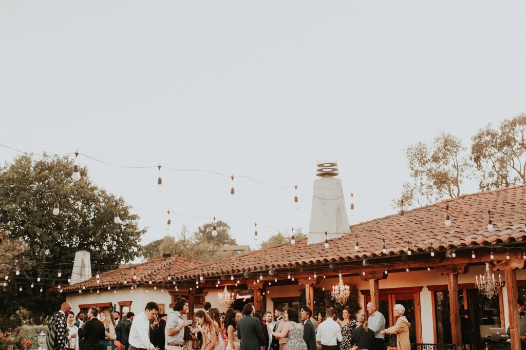 Dancing the night away at Japanese infused wedding at the Arroyo Grande Casitas Estate Wedding by SLO Wedding Planner Sandcastle Celebrations